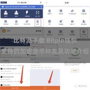 比特派下载 Bitpie钱包支持的加密货币种类及功能介绍