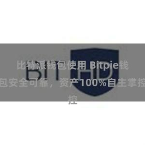 比特派钱包使用 Bitpie钱包安全可靠，资产100%自主掌控