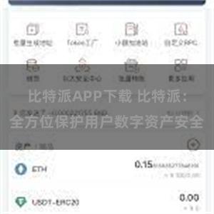 比特派APP下载 比特派：全方位保护用户数字资产安全