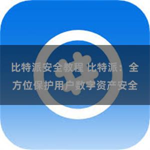 比特派安全教程 比特派：全方位保护用户数字资产安全