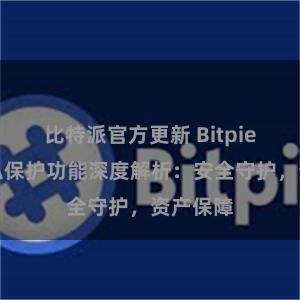 比特派官方更新 Bitpie钱包隐私保护功能深度解析：安全守护，资产保障