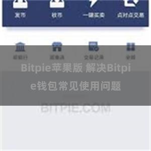 Bitpie苹果版 解决Bitpie钱包常见使用问题