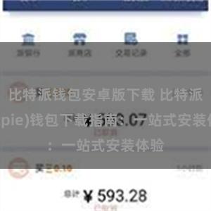 比特派钱包安卓版下载 比特派(Bitpie)钱包下载指南：一站式安装体验