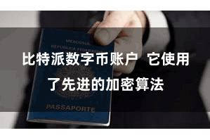 比特派数字币账户  它使用了先进的加密算法