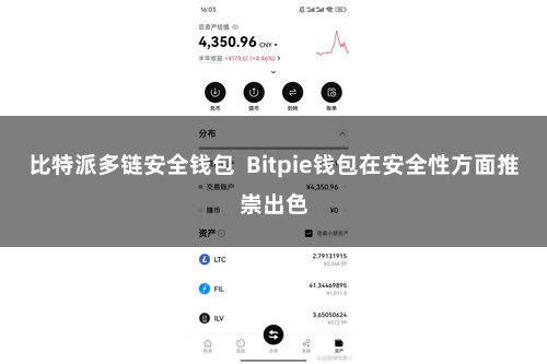 比特派多链安全钱包  Bitpie钱包在安全性方面推崇出色